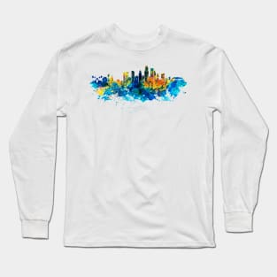 Los Angeles Skyline Long Sleeve T-Shirt